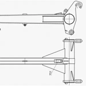 Стрела крановая безблочная 342С.54.00.000