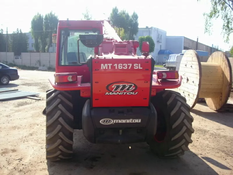 Телескопический погрузчик Manitou MT 1637 SL (Франция) 1998г. 2