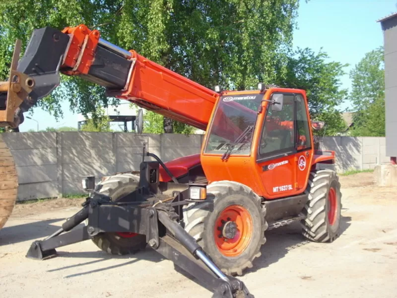 Телескопический погрузчик Manitou MT 1637 SL (Франция) 2002г.