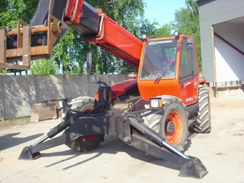 Телескопический погрузчик Manitou MT 1637 SL (Франция) 2002г. 2