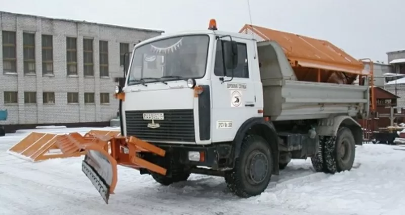 Пескоразбрасыватель для установки на а/м МАЗ