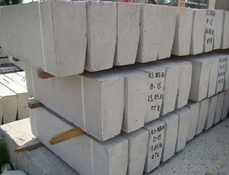 Блок бетонный Б-5 (БР100.45.18) 1000*18*450